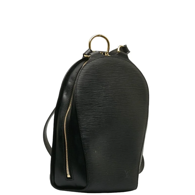 Louis Vuitton Speedy bags in monogram canvas for a classic lookLouis Vuitton Mabillon Backpack in Epi Black Noir M52232