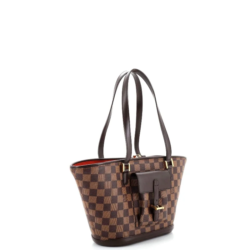 Louis Vuitton backpacks with a sleek, minimalist design for styleLouis Vuitton Manosque Handbag Damier Pm