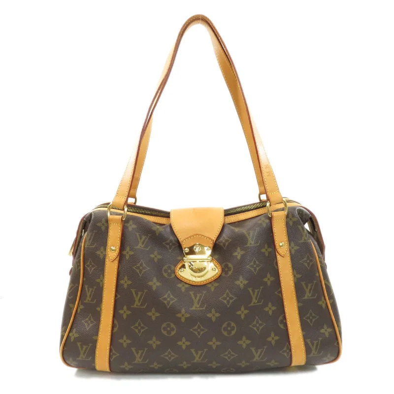 Medium - sized Louis Vuitton tote bags for work and shoppingLouis Vuitton M51186 Straiser PM Monogram Tote Bag Canvas Ladies LOUIS VUITTON