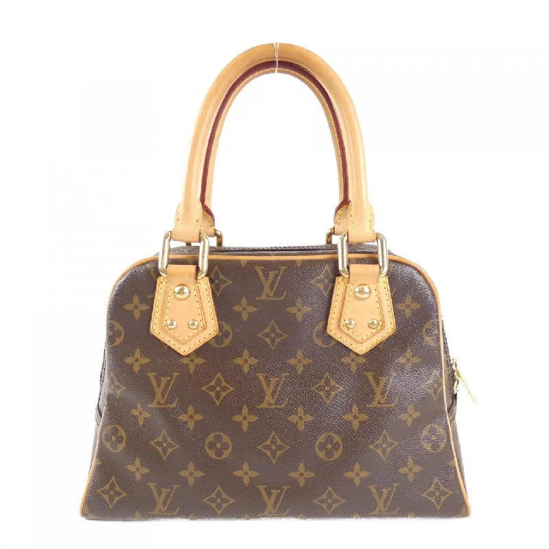 Ladies Louis Vuitton shoulder bags with a magnetic - closure flap for easeLouis Vuitton Manhattan Pm Bag