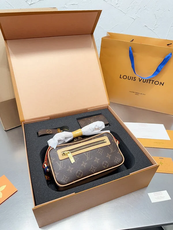 Louis Vuitton bags with a snap - button closure and a decorative charm for styleFranco Shops - Louis Vuittons  - 14888