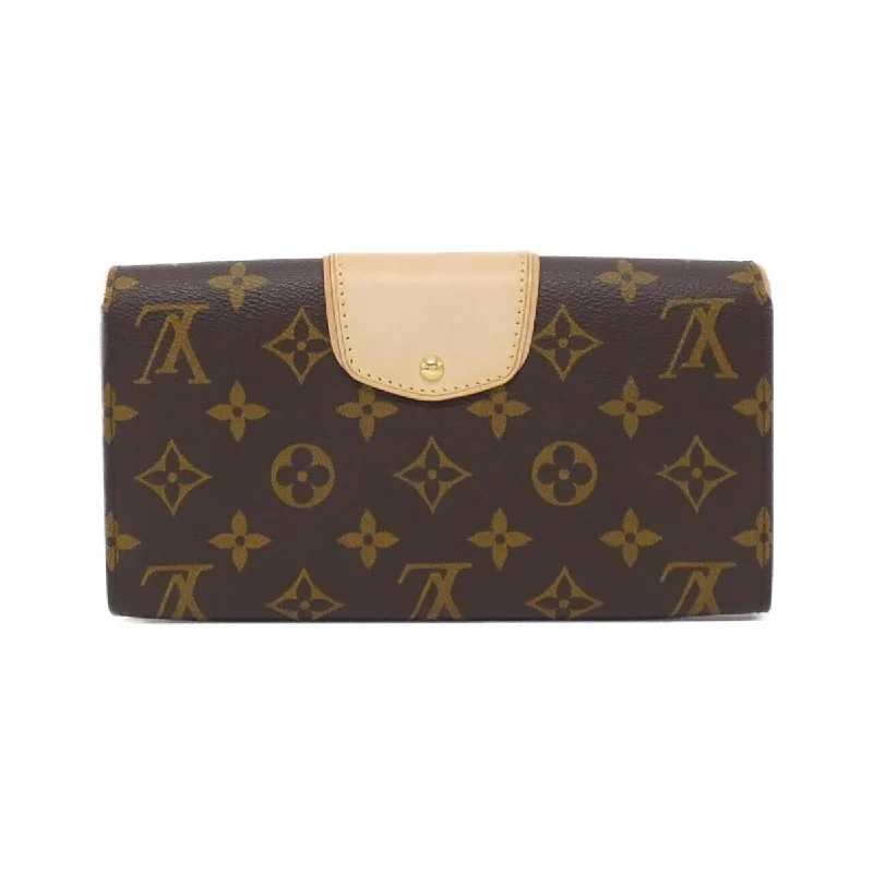 Louis Vuitton Alma bags with a monogram - embossed leather surfaceLouis Vuitton M63220 Monogram Portefolio Wallet