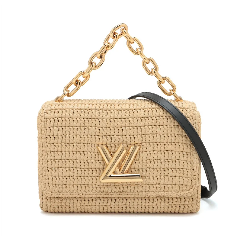 Louis Vuitton Twist bags with the iconic LV - turnlock closureLouis Vuitton LV Logo Twist MM M59909