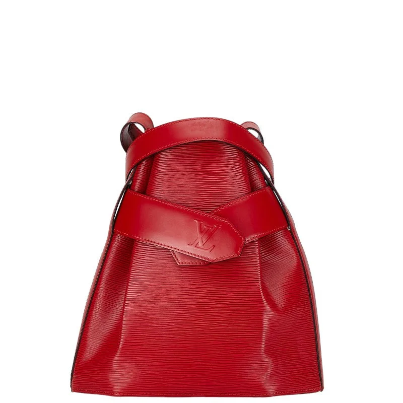 Louis Vuitton Alma bags with a leather - wrapped handle for a luxurious feelLouis Vuitton M80197 Castilian Red Leather  Louis Vuitton