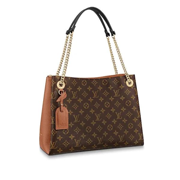 Louis Vuitton tote bags with a spacious interior and multiple pocketsLouis Vuitton Surene MM Noir