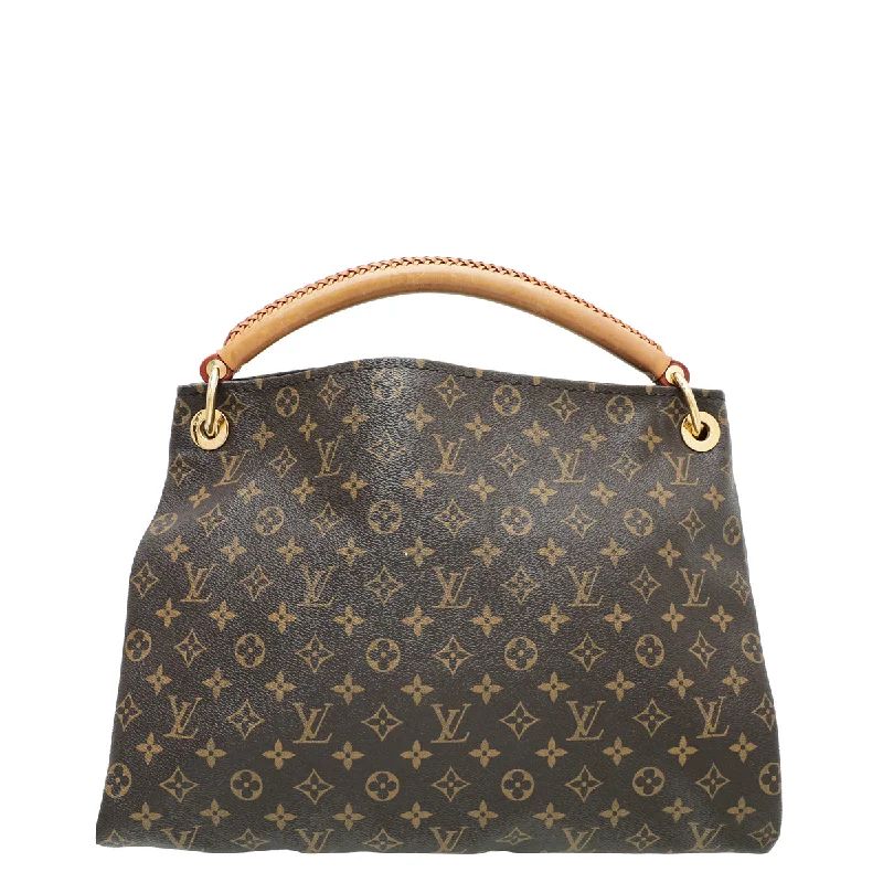 Louis Vuitton crossbody bags in a bold red color for a statementLouis Vuitton Monogram Artsy MM Bag