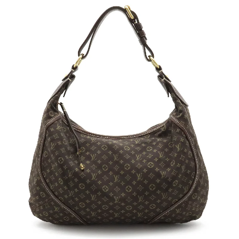 Ladies Louis Vuitton handbags with a detachable coin purse insideLOUIS VUITTON Manon MM Shoulder Bag in Monogram M95619