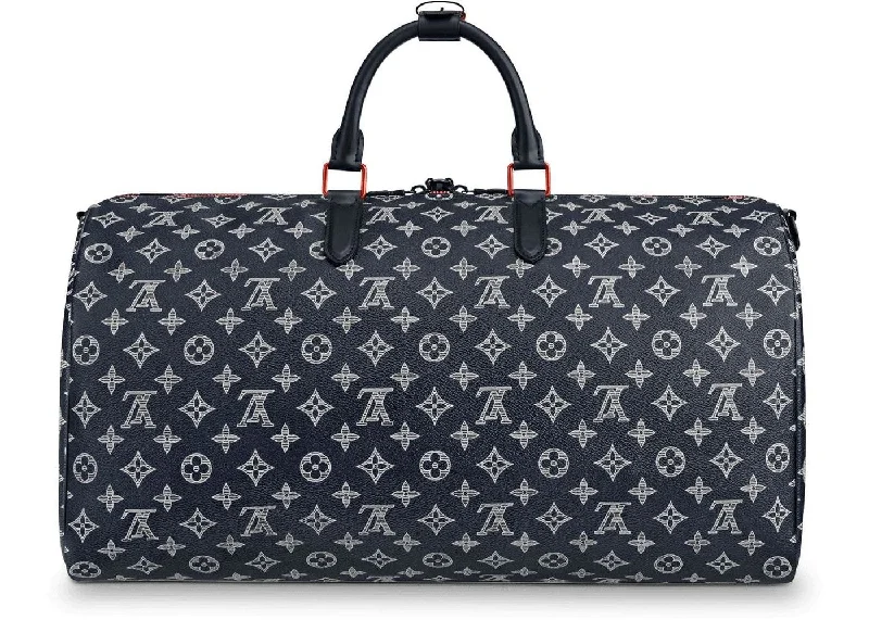 Louis Vuitton Twist bags with a crystal - embellished LV - turnlockLouis Vuitton Keepall Bandouliere 50 Upside Canvas