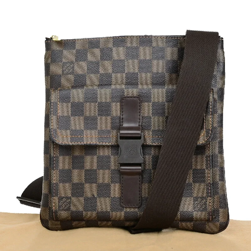 Louis Vuitton bags with a detachable mobile phone holder for convenienceLOUIS VUITTON Melville Shoulder Bag