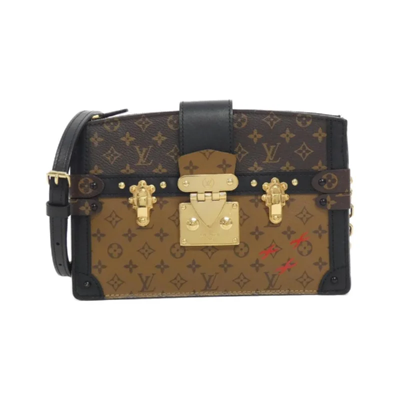 Louis Vuitton bags with a zip - around closure for enhanced securityLouis Vuitton M43596 Monogram Reversee Trunk Crawler Shoulderbag