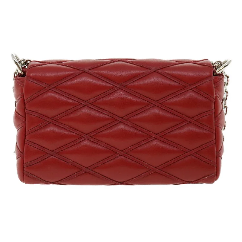 Louis Vuitton crossbody bags with adjustable shoulder straps for comfortLOUIS VUITTON Martage GO-14MINI Chain Shoulder Bag Red M51000 LV  25727A