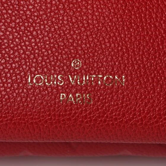 Louis Vuitton backpacks with a padded back panel for comfort during long - wearLouis Vuitton Vavin PM Monogram Scarlet