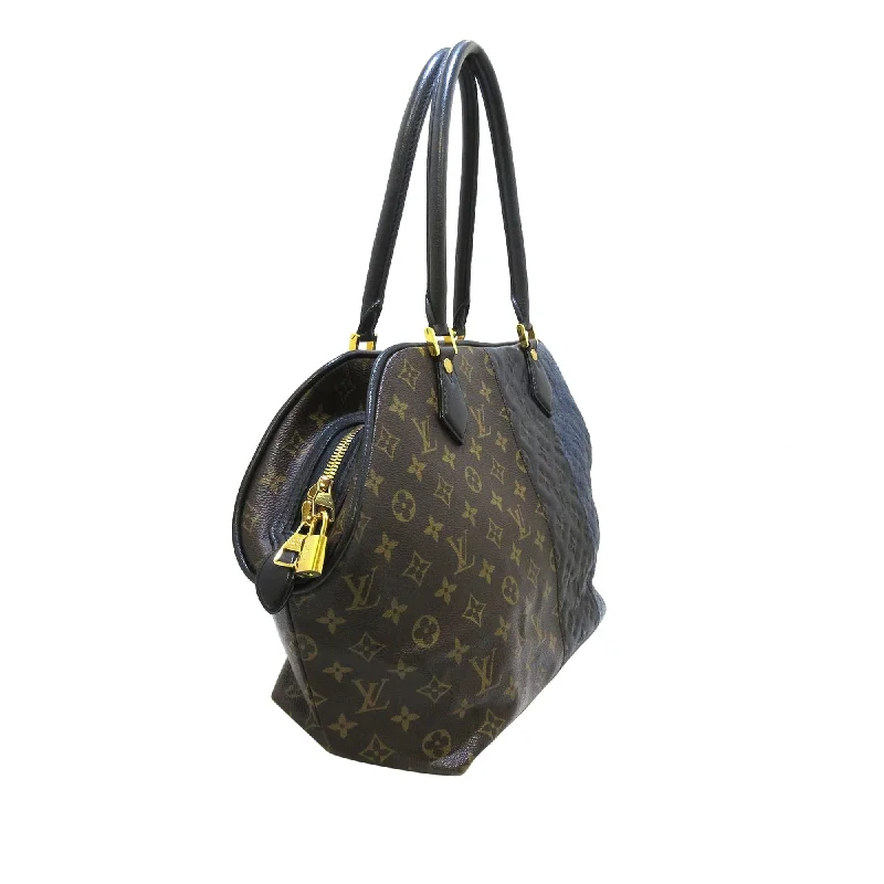 Ladies Louis Vuitton Capucines bags with a detachable shoulder strapLouis Vuitton Marine Monogram Blocks Tote (SHG-36525)