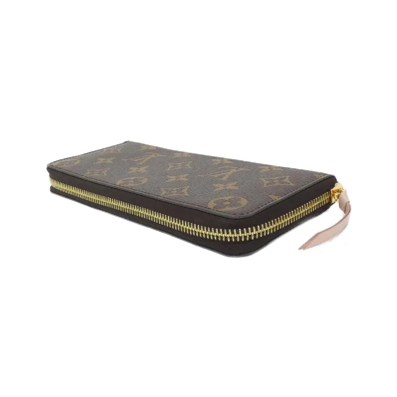 Louis Vuitton bags with a zip - around closure for enhanced securityLouis Vuitton M61298 Monogram Portefolio Clemens Wallet