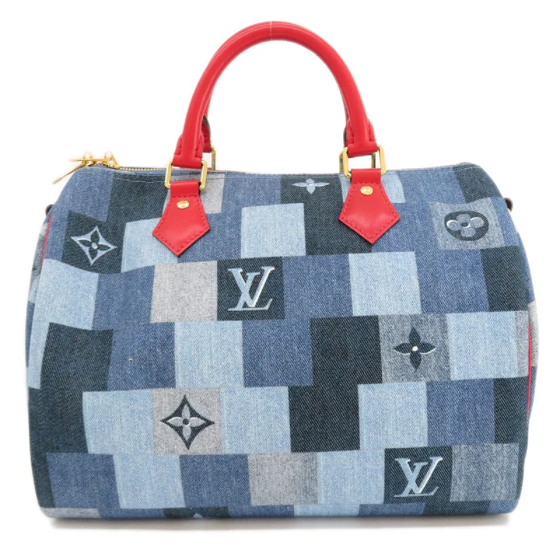 Louis Vuitton bags with a zip - around closure for enhanced securityLOUIS VUITTON M45041 Speedy Bandouliere 30 Monogram Boston Bag Ladies