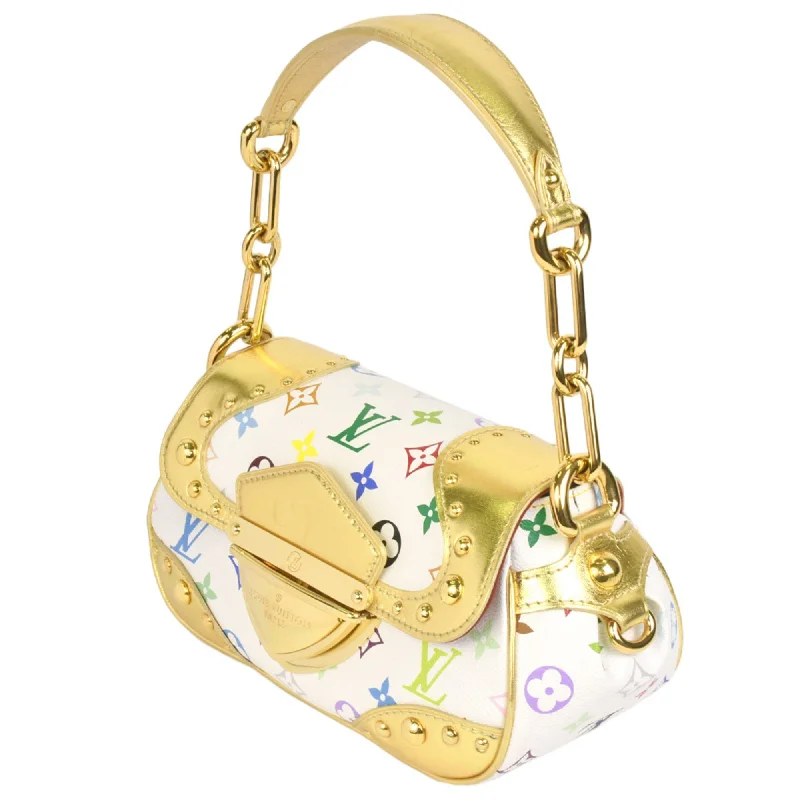 Ladies Louis Vuitton shoulder bags with a wide - width strap for comfortLOUIS VUITTON Marilyn oar shoulder bag handbag monogram multicolor M40206