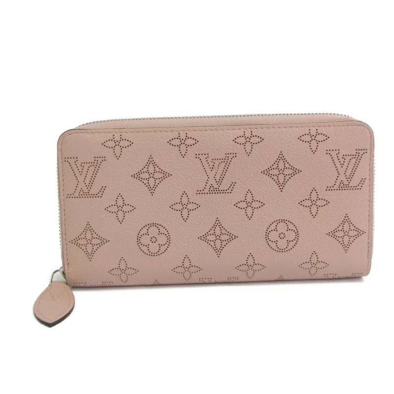 Louis Vuitton Alma bags featuring the signature top - handle designLouis Vuitton Mahina Zippy Wallet M61868 Women's Leather Long Wallet (bi-fold) Magnolia