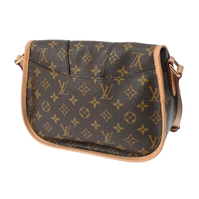 Louis Vuitton tote bags with a water - resistant coating for outdoor useLouis Vuitton Menilmontan Pm Brown