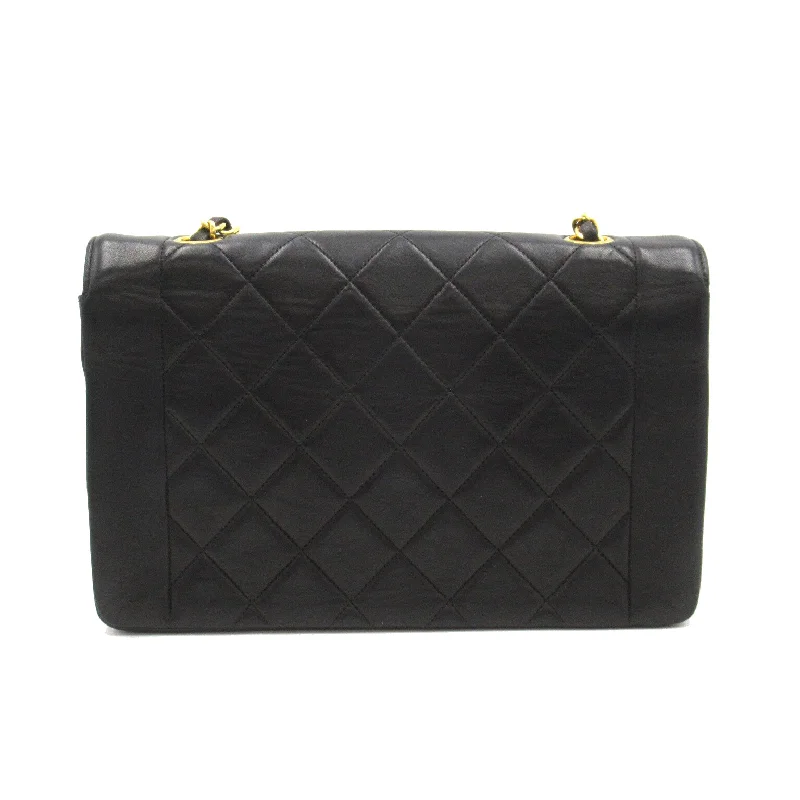 Chanel Designer Handbag with Unique DesignChanel Chanel Diamond Flap Matrasse Chain Shoulder Bag  Black A01165