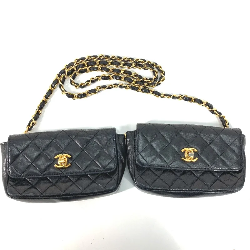 Chanel Handbag with Adjustable Strap for ComfortChanel CC Mark CC Crossbody Chain bag Shoulder Bag Black Gold