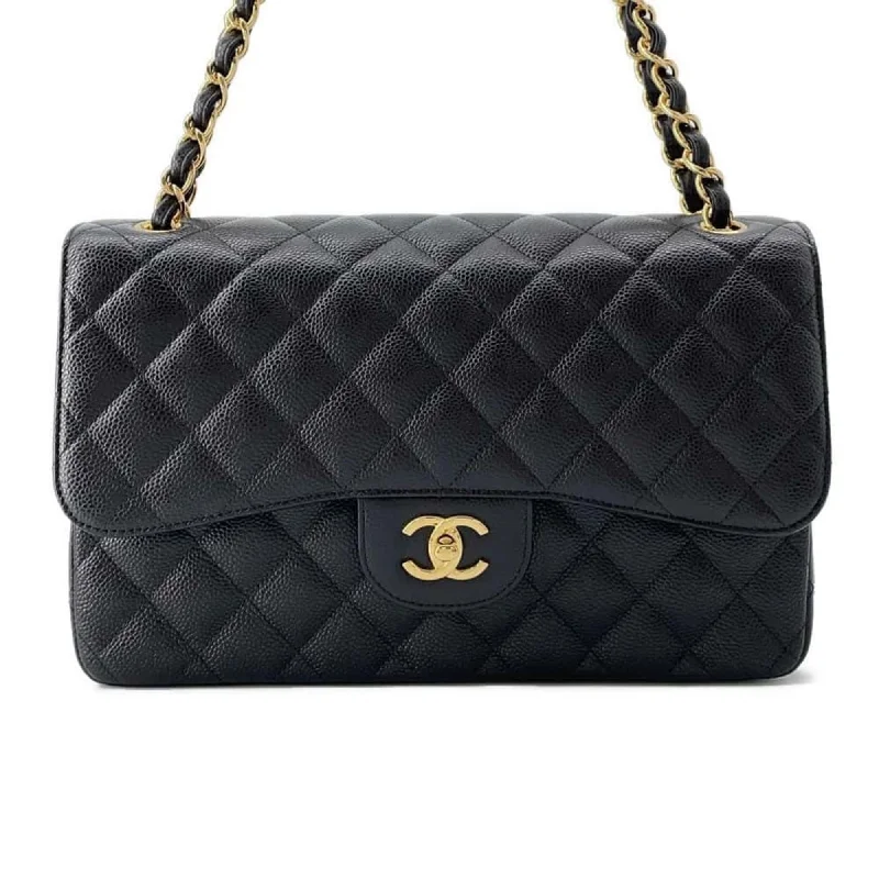 Chanel Luxury Handbag for High - End EventsChanel Chain Shoulder Bag Matelasse 30 Coco Mark Caviar Skin A58600 CHANEL Dekamato Black