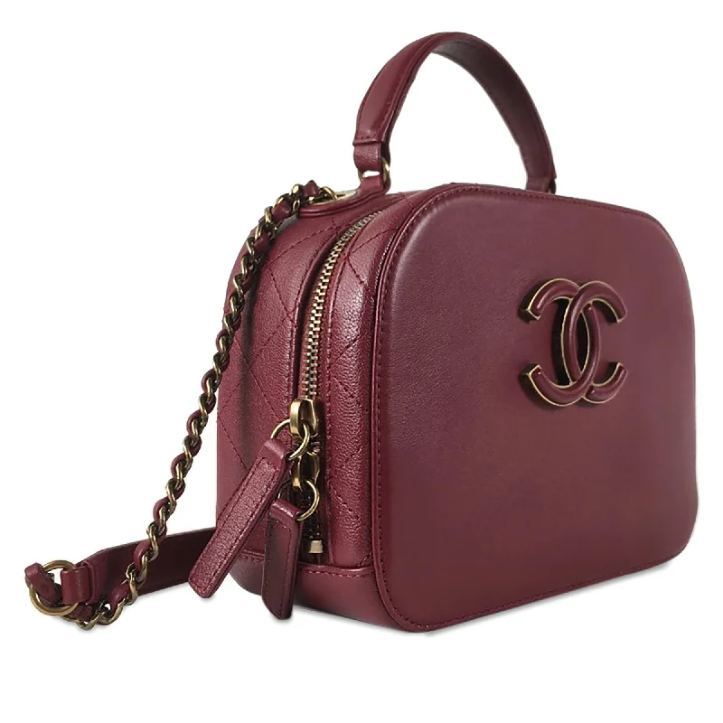 Chanel Colorful Handbag for Spring OutfitsCHANEL Coco Curve Vanity Case Satchel