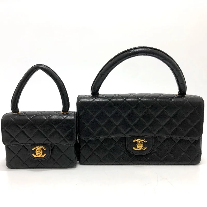 Chanel Luxury Handbag for High - End EventsChanel CC Mark Hand Bag Black GoldHardware