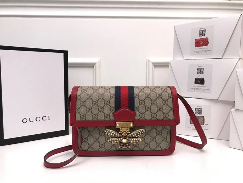 Ladies Gucci shoulder bags with a tassel decorationBC - Gucci Bags - 4398