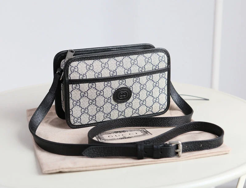 Women Gucci bags with a front - flap pocket for quick - access itemsgucci luxury - Nushad Bags - 650