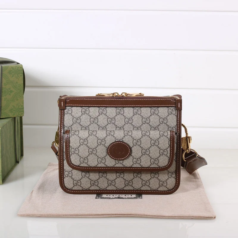 Women Gucci bags with interlocking G hardware for a classic lookGucci  Luxury-  Bags - 1199