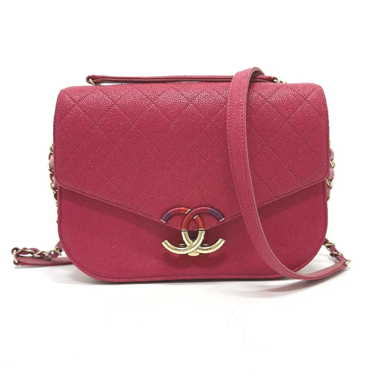 Chanel New Arrival Handbag with Gold HardwareChanel CC Mark CC Bag 2WAY Chain Shoulder Bag Pink Based GoldHardware