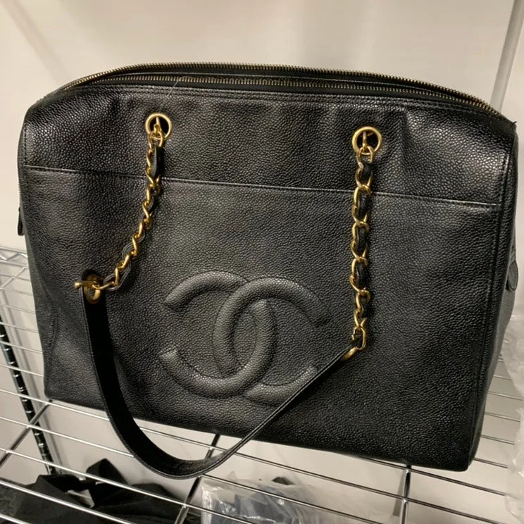 Chanel Luxury Handbag for High - End EventsChanel Chain Tote Bag With Sticker 31745