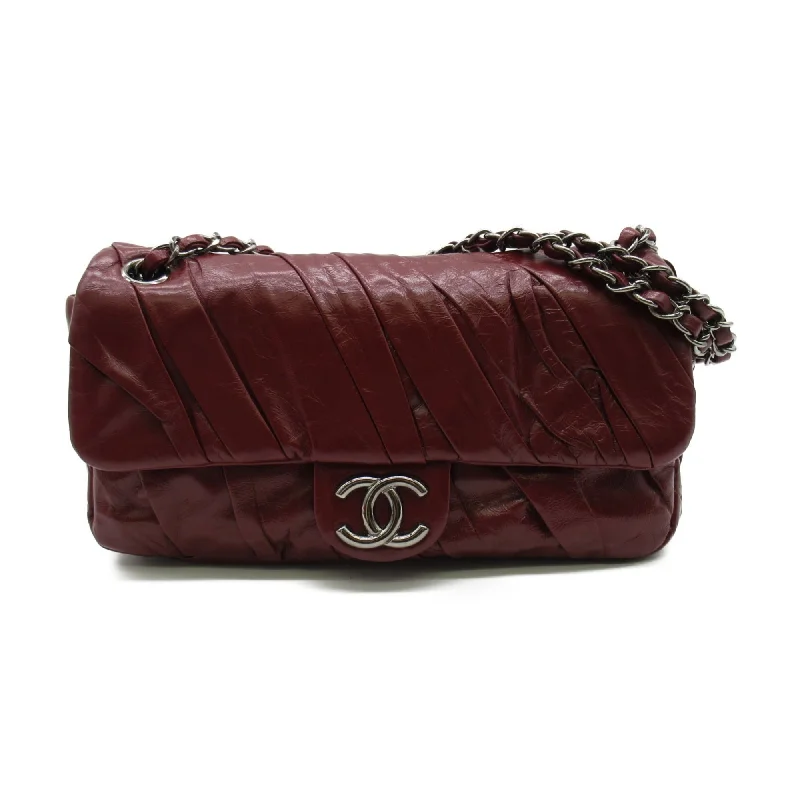 Chanel Limited Edition Handbag for CollectorsCHANEL ChainShoulder Bag Red Calfskin (cowhide)