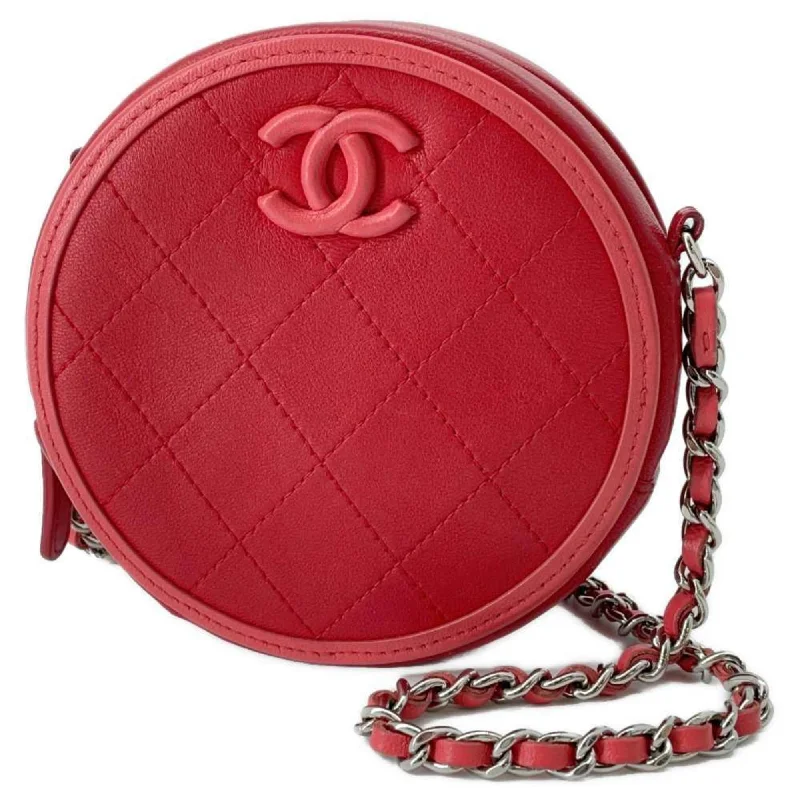 Chanel Colorful Handbag for Spring OutfitsChanel Chain Shoulder Bag Coco Mark Round AP0060 CHANEL Pochette