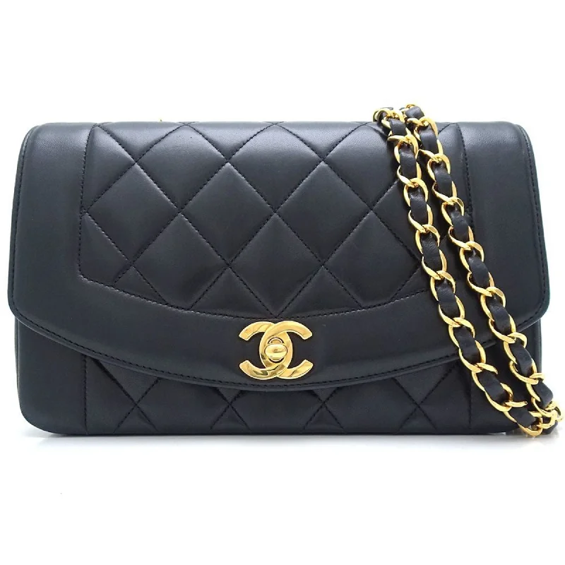 Chanel Black Handbag for Business MeetingsCHANEL Chanel Chain Shoulder Bag Matelasse Lambskin Black 351385