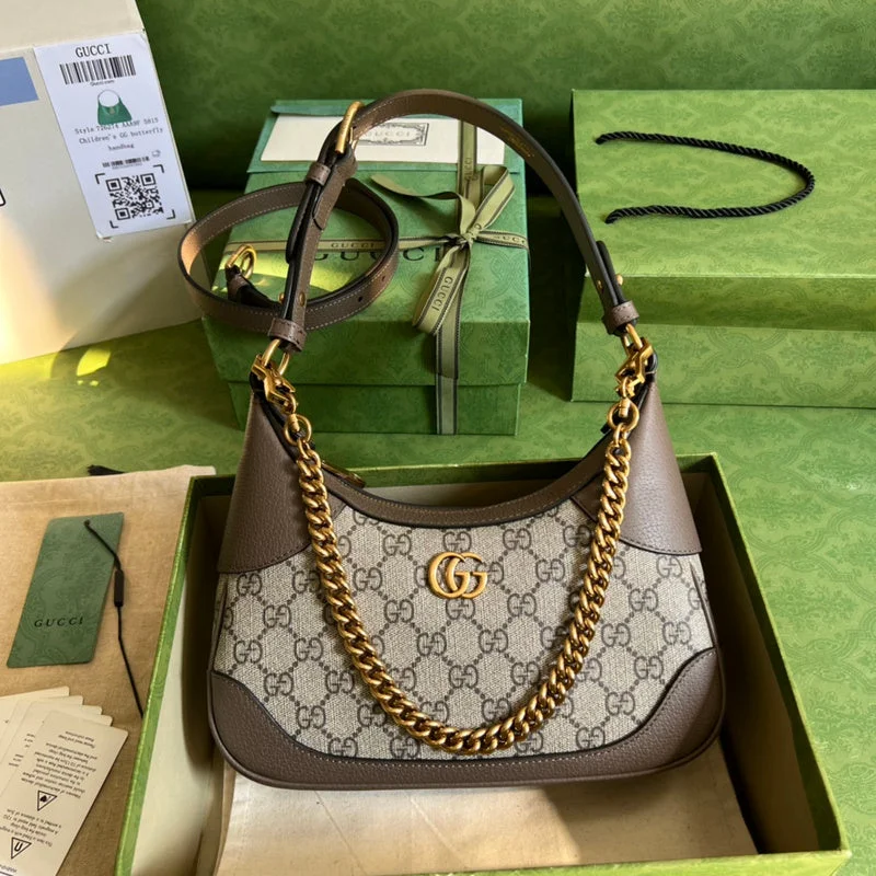 Women Gucci bags with a front - zip pocket for small itemsWF - Gucci Bags - 707