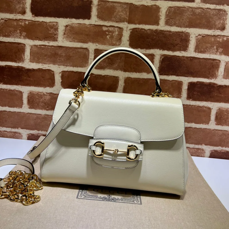 Women Gucci bags with a chain - link trim and a leather bodyWF - Gucci Bags - 718