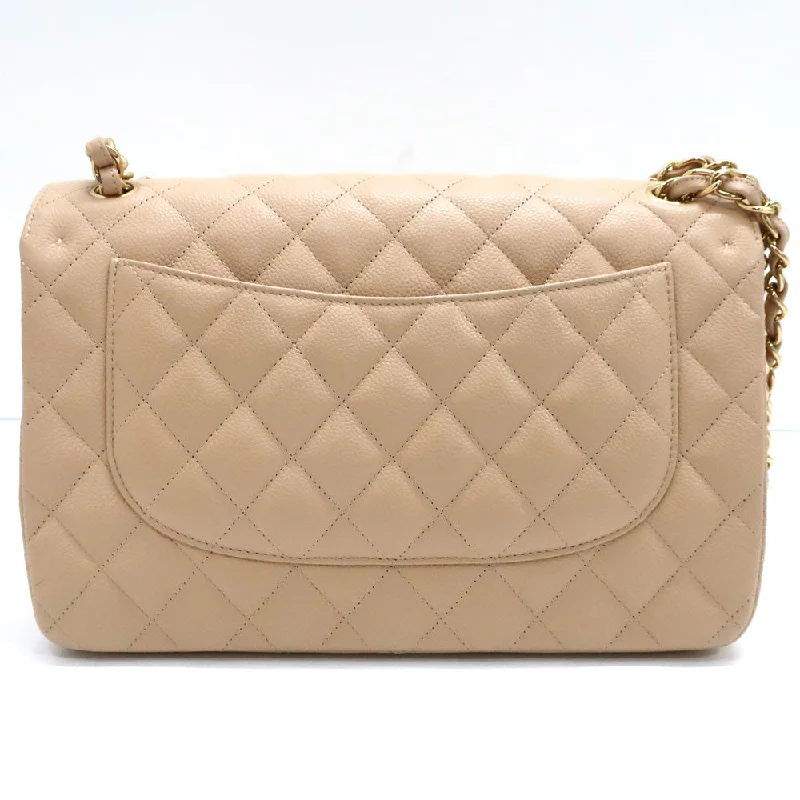 Chanel Classic Flap Bag for Evening PartyCHANEL CHANEL Deca Caviar S Beige Double Flap Chain Bag G  Coco Shoulder  Fashion s Beautiful s