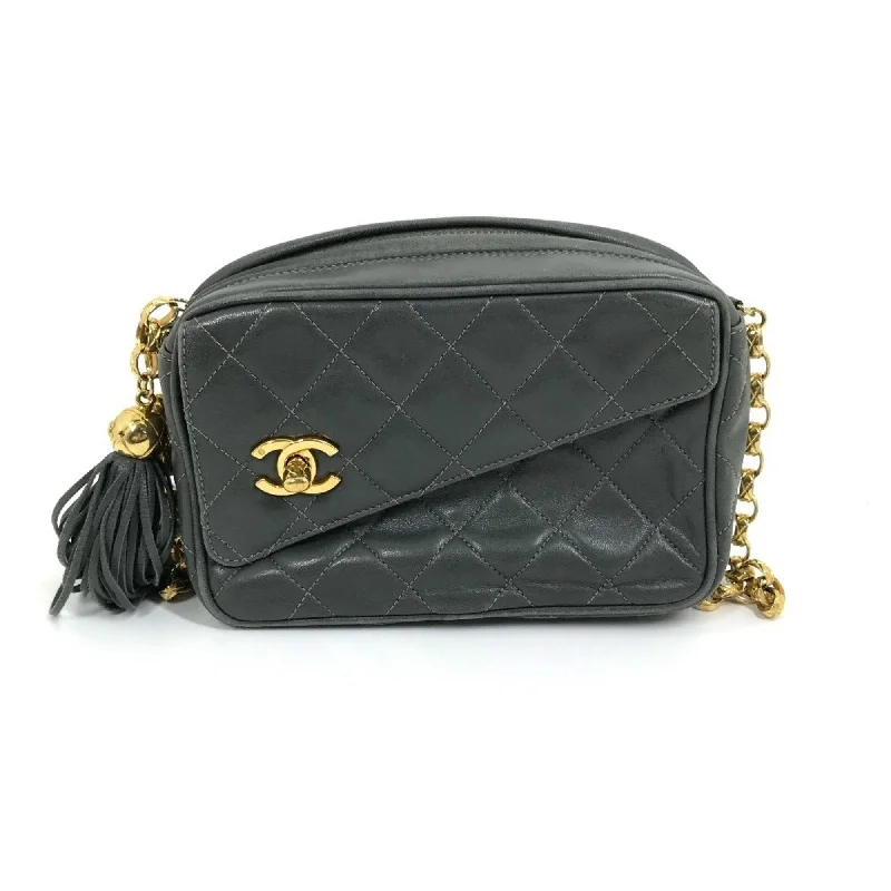 Chanel Luxury Handbag for High - End EventsChanel CC Mark Bag Single Chain Shoulder Bag Gray Based GoldHardware