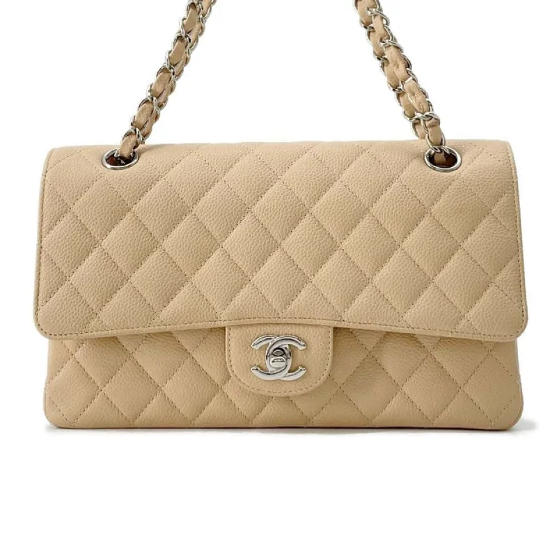 Chanel Classic Flap Bag for Evening PartyChanel Chain Shoulder Bag Matelasse 25 Coco Mark Caviar Skin Double A01112 CHANEL