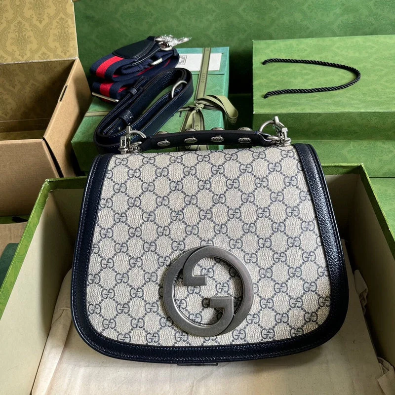 Women Gucci bags with a snap - button closure and a decorative charmBC - GUCCI BAGS - 439