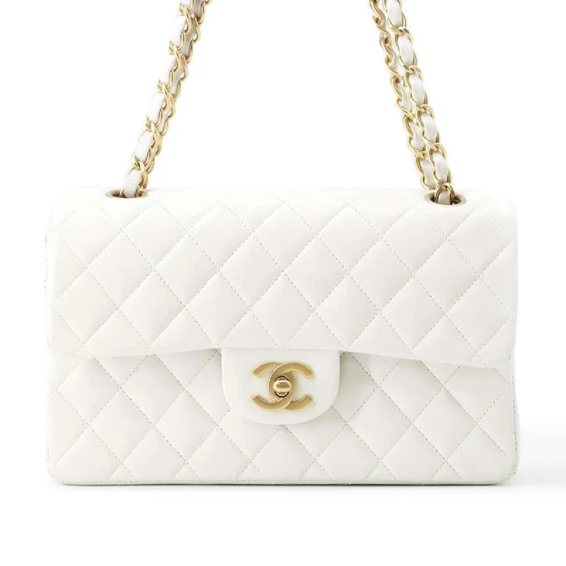 Chanel Colorful Handbag for Spring OutfitsChanel Chain Shoulder Bag Matelasse 23 Coco Mark Double A01113 CHANEL White