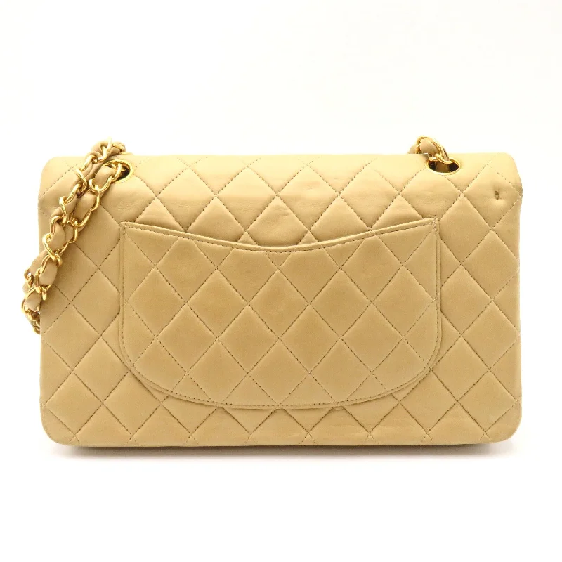 Chanel Chain Strap Handbag for Everyday UseChanel Double Flap Chain Shoulder Shoulder Bag  Beige S/Cards