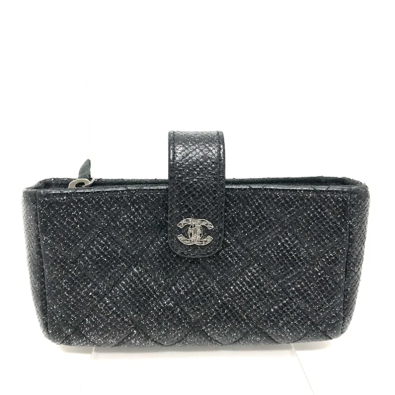 Chanel Chain Strap Handbag for Everyday UseChanel CC Mark coin purse/Coin Compartment Pouch Black SilverHardware