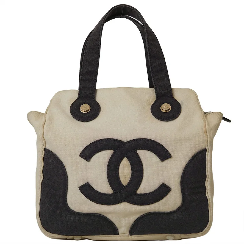 Chanel Handbag with Adjustable Strap for ComfortChanel CC Marshmallow Bag Cream A24224 Women's Canvas Handbag No. 8 (around 2003) CHANEL