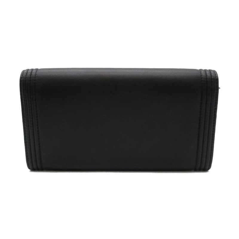 Chanel All - Match Handbag for Versatile StylingChanel Double Fable Wallet Double Foldable Wallet   Black Box