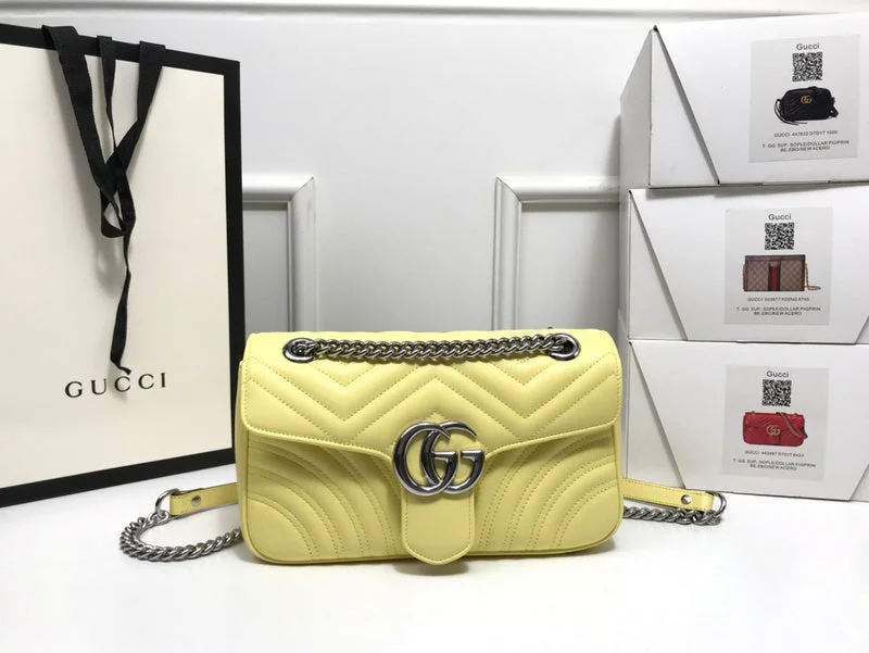 Women Gucci bags with a snap - button closure and a decorative charmBC - Gucci Bags - 4305