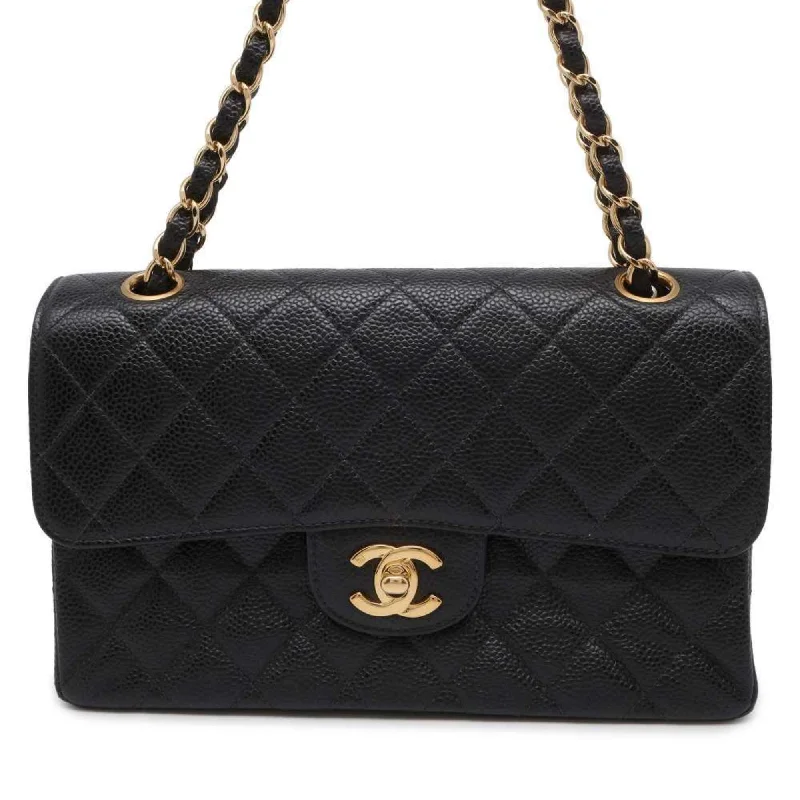 Chanel Black Handbag for Business MeetingsChanel Chain Shoulder Bag Matelasse 23 Coco Mark Double A01113 CHANEL Black