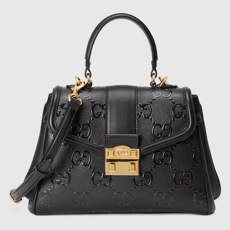 Gucci handbags for women with a patent - leather finishgucci luxury - Nushad Bags - 714