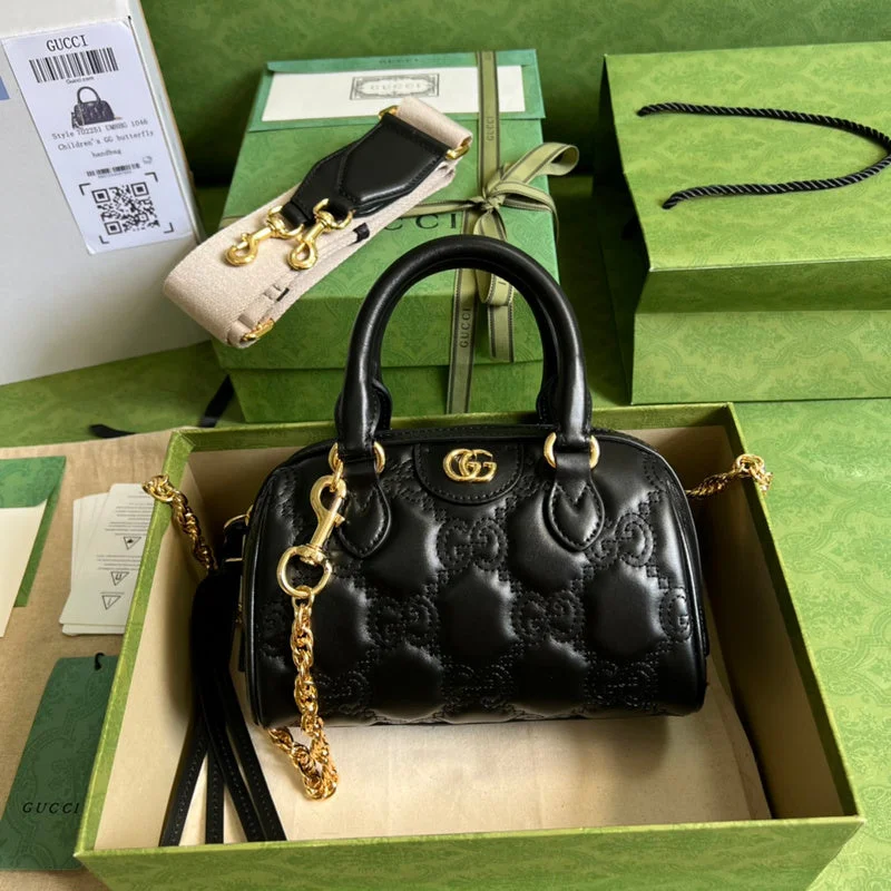 Women Gucci bags with a front - zip pocket for small itemsWF - Gucci Bags - 628